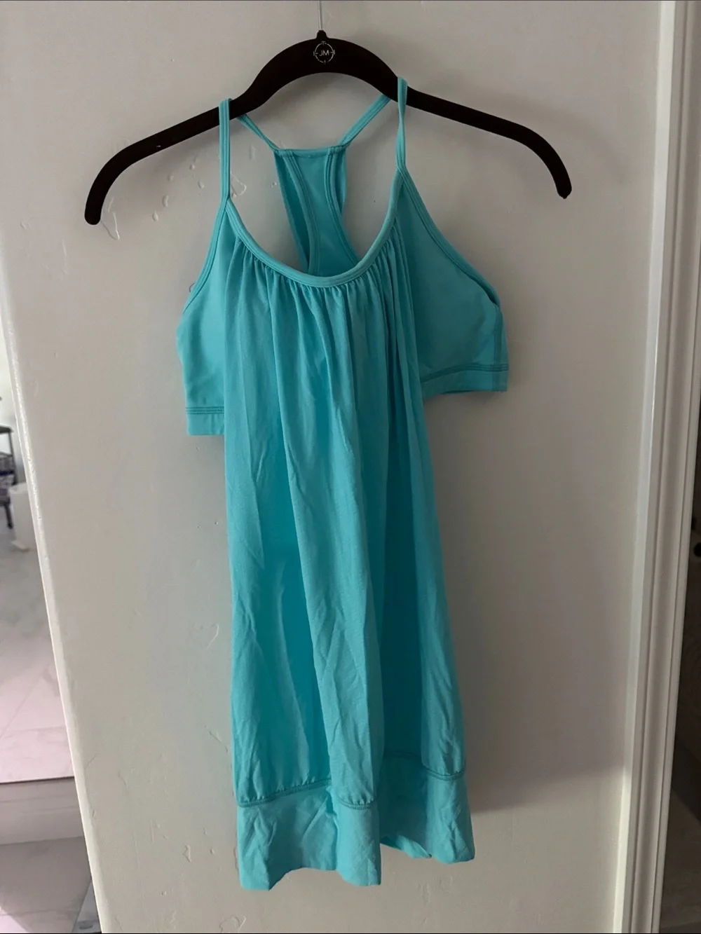 Lululemon Light turquoise Blue Women's Tank Top with built in bra